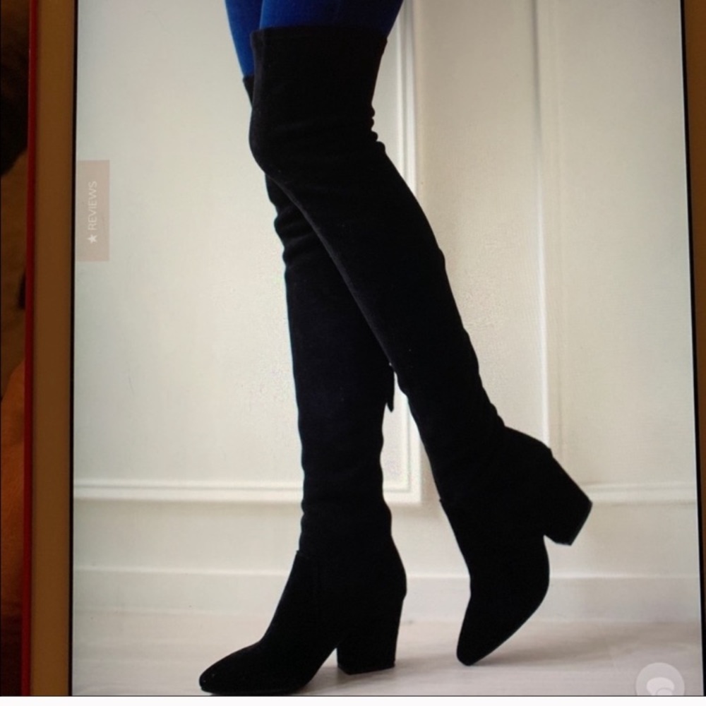 Goodnight macaroons over the knee boots. Size 39